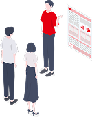 導入後の改善と運用サポートのイメージ